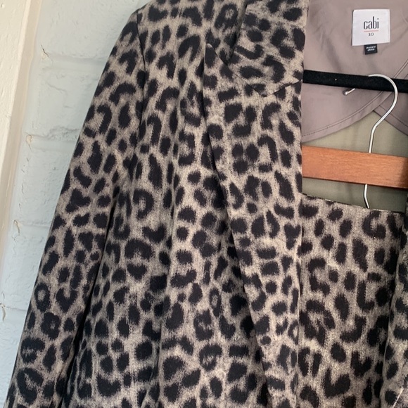CAbi Leopard Print Skirt Set - Black and Brown - Picture 11 of 16